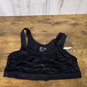 Motherhood hannah nursing black bra women's size medium